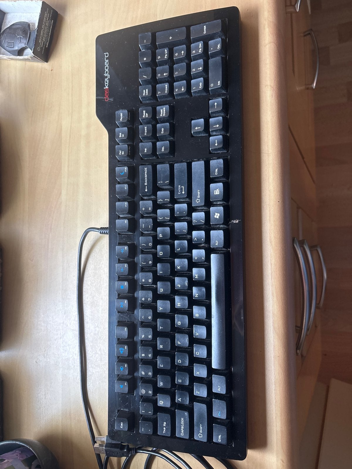 Das Keyboard DASK3PRO-S Mechanisch Toetsenbord QWERTY, Gebruikt, Multimediatoetsen, Ophalen of Verzenden, Qwerty