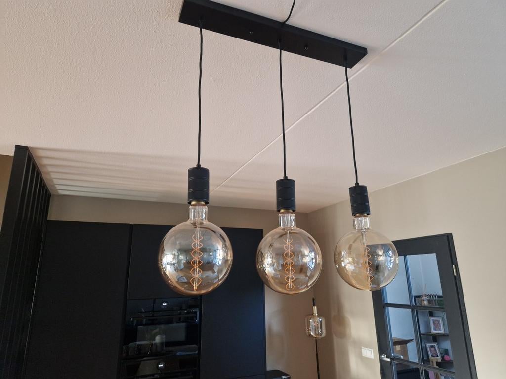 Mooie hanglamp te koop!, Huis en Inrichting, Lampen | Hanglampen, Ophalen, Zo goed als nieuw, Minder dan 50 cm
