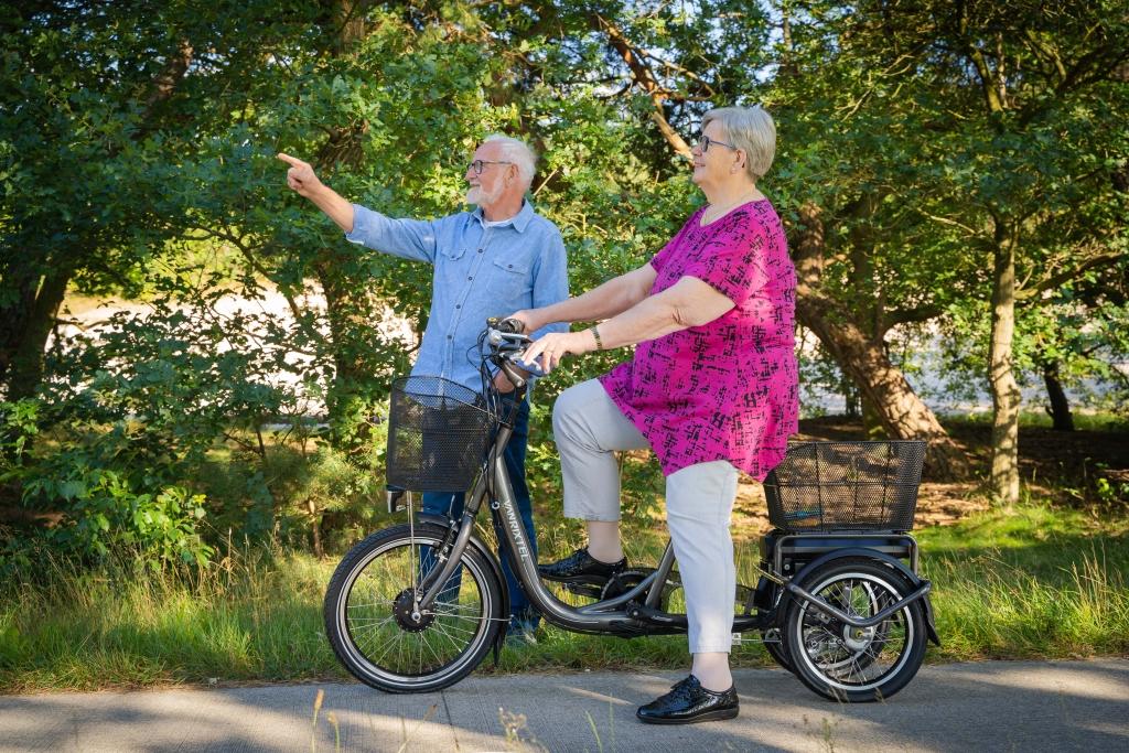 Foto 9 van Elektrische driewieler driewielfiets senioren balansfiets