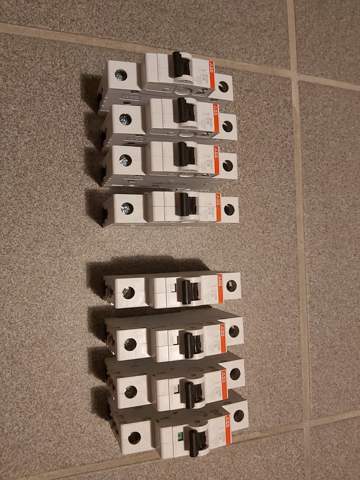 ABB Installatieautomaten S200M C16 - 8 stuks, Doe-het-zelf en Verbouw, Ophalen of Verzenden, Nieuw, Overige typen