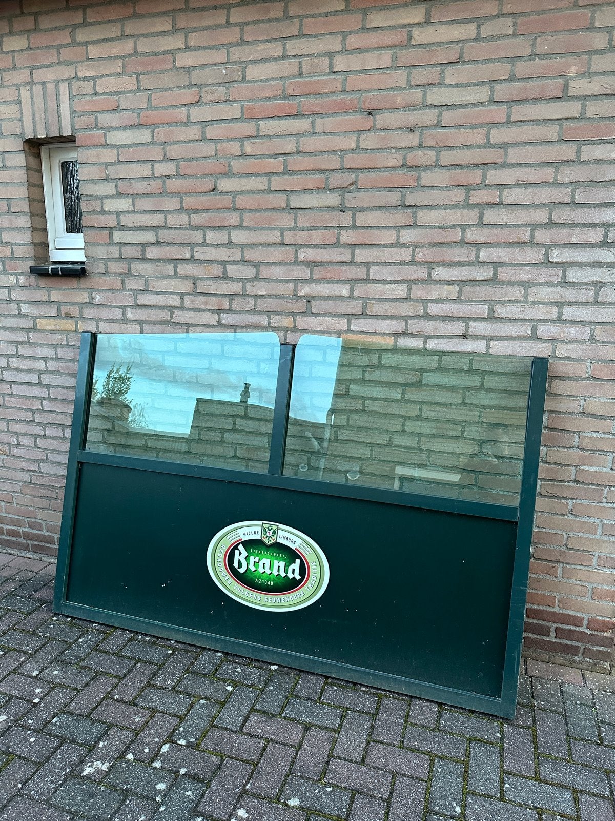 Brand bier terrasscherm, Ophalen, Gebruikt, Overige typen, 250 cm tot 450 cm