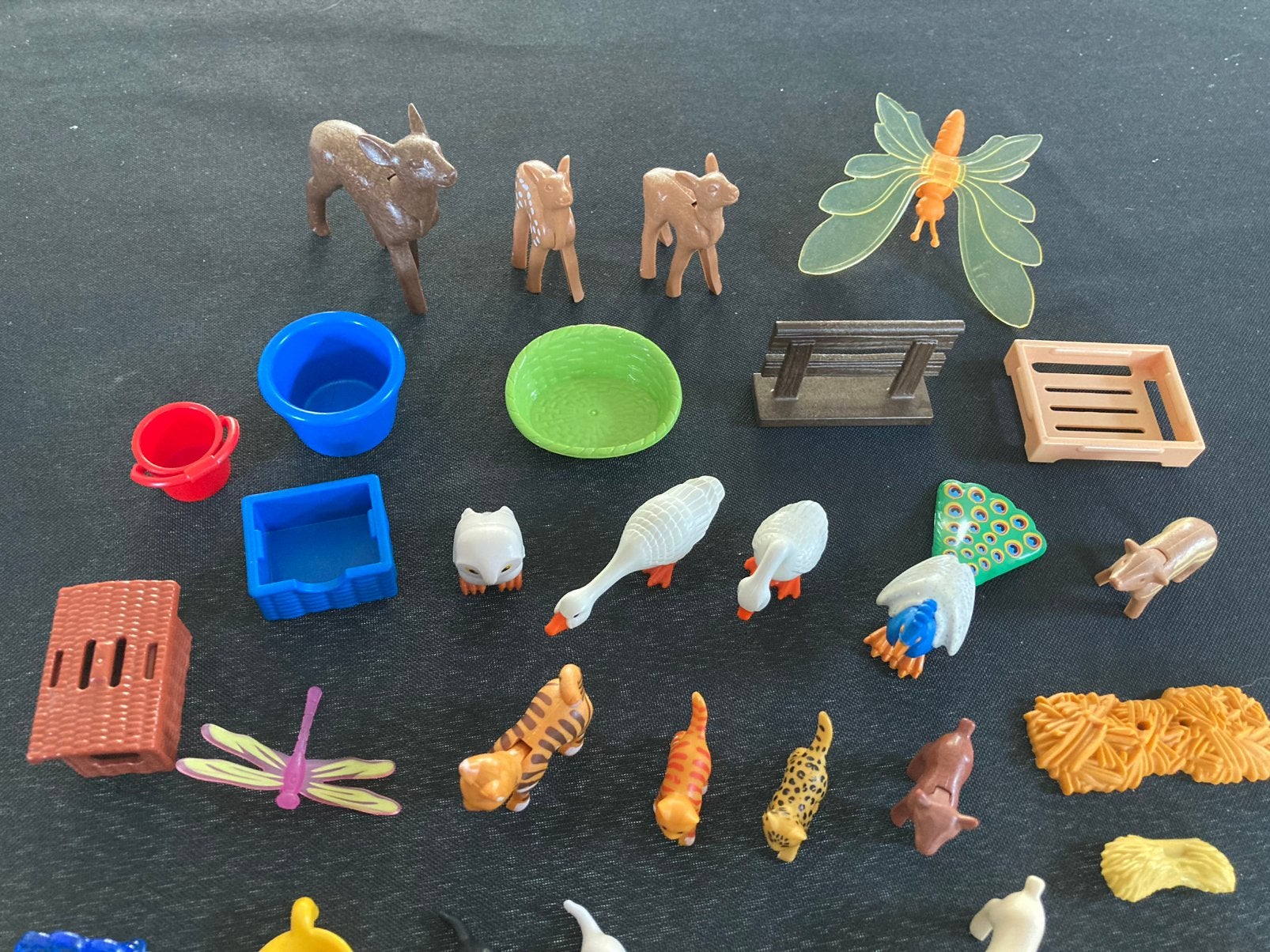 Playmobil gans, pauw ed…, Ophalen of Verzenden, Zo goed als nieuw