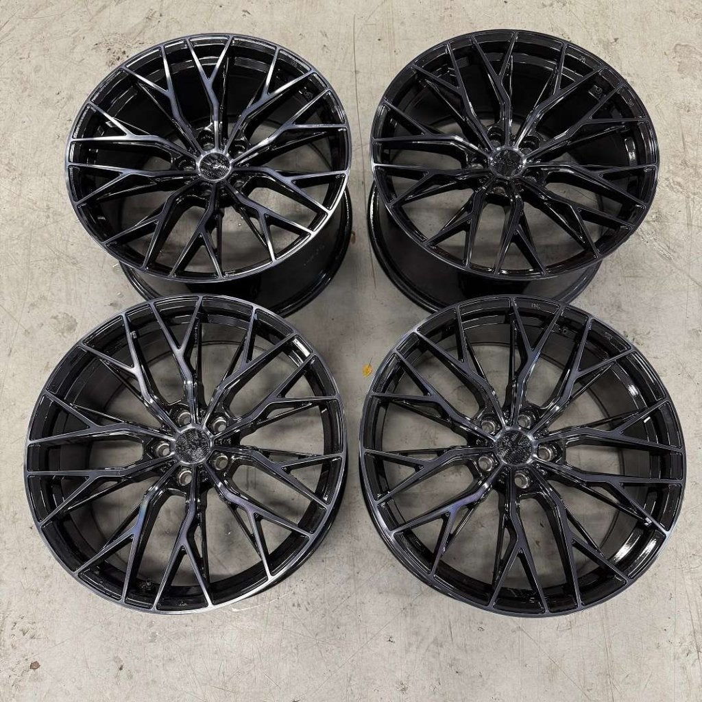 20" HAXER Velgen breedset 5x112 8.5 / 9.5 Black Tinted DEMO