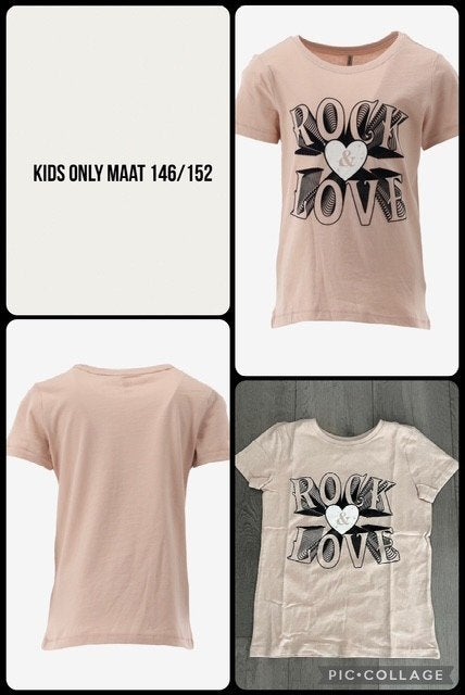 T-shirt van Kids Only maat 146/152 (advr 102), Meisje, Kids Only, Ophalen of Verzenden, Zo goed als nieuw