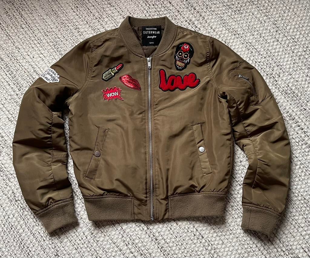 Super leuk bomberjack maat XS, Ophalen of Verzenden, Zo goed als nieuw, Maat 34 (XS) of kleiner, Overige kleuren