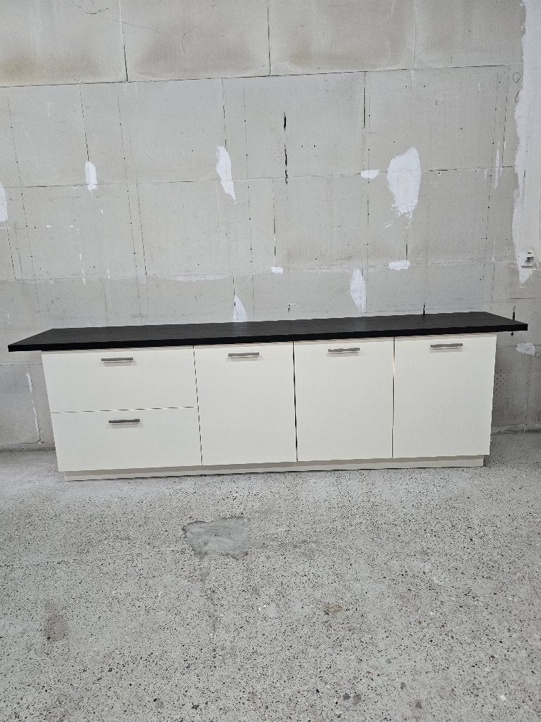 Te koop Complete gebruikte keuken met apparatenwand., Ophalen, Gebruikt, Hout