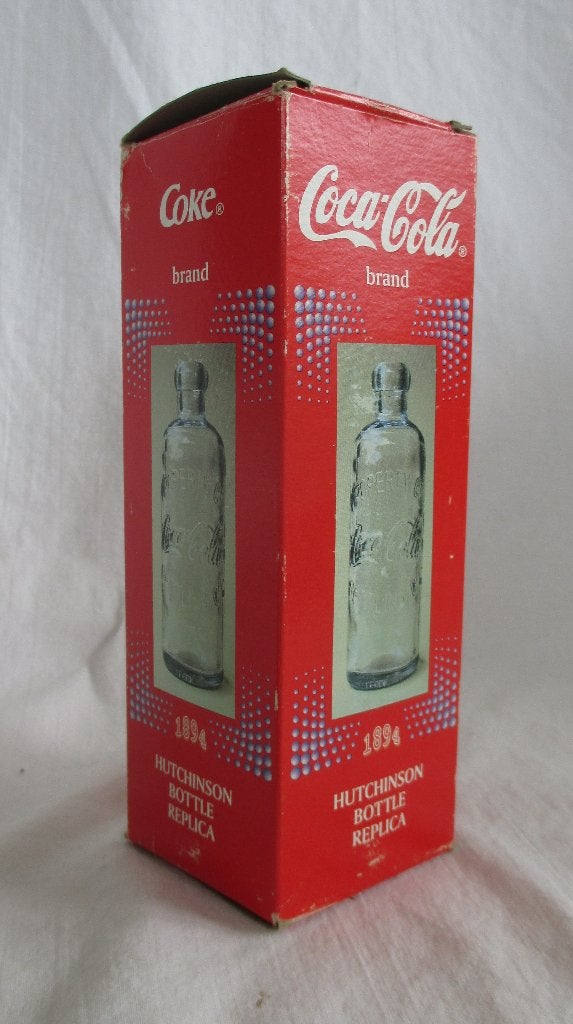 Coca-Cola flesje 1997 Hutchinson Bottle Replica., Ophalen of Verzenden, Nieuw, Overige typen