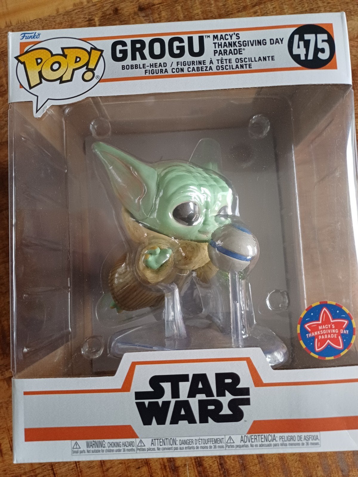 Funko Pop! Star Wars Grogu Macy’s Thanksgiving Day Parade De, Ophalen of Verzenden, Nieuw