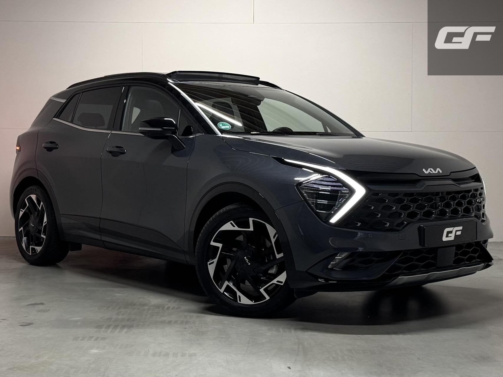 Kia Sportage 1.6 T-GDi Hybrid GT-Line Pano C360° Memory Car, Adaptive Cruise Control, Gebruikt, Zwart, 4 cilinders