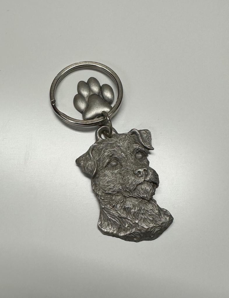 Sleutelhanger Parson Jack Russel Terrier - tin, Dier of Natuur, Nieuw, Ophalen of Verzenden, Nvt