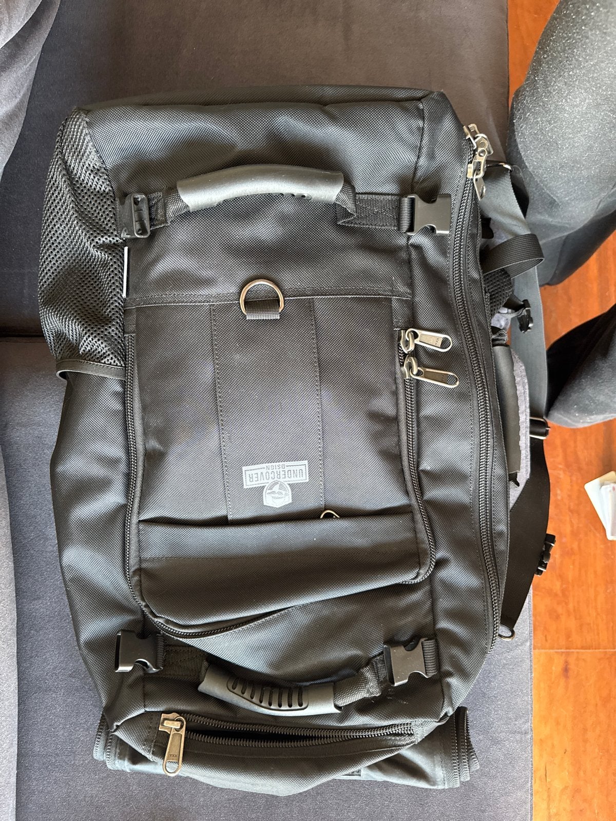 Undercover Dsign Reistas - Weekendtas - Zwart, 25 tot 40 cm, Zo goed als nieuw, Ophalen, Overige merken