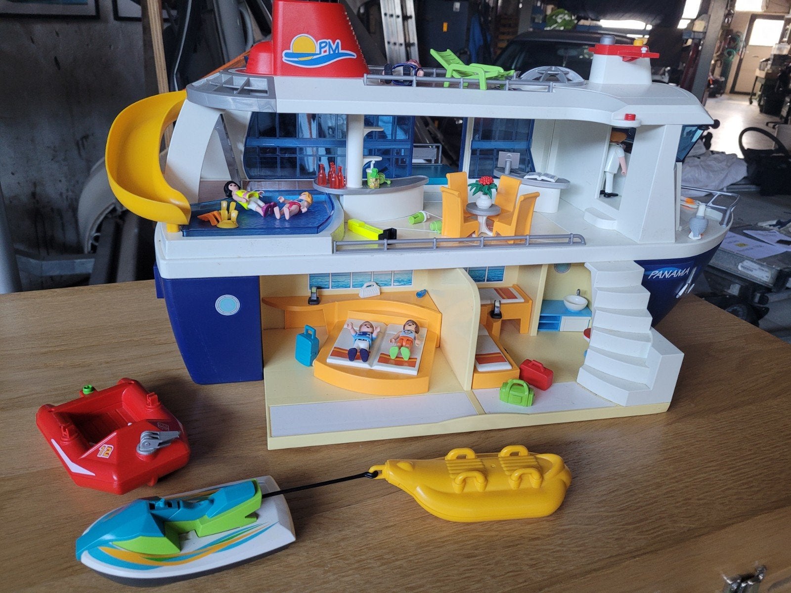 boot van play mobil, Ophalen of Verzenden, Gebruikt