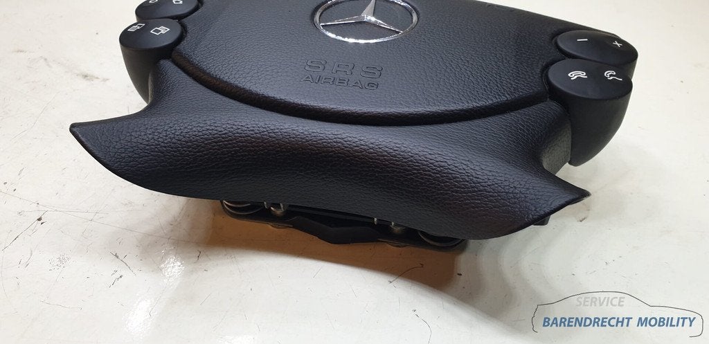 Mercedes W209 W463 R230 W211 W219 leer leder zwart stuur air, Auto-onderdelen, Gebruikt, Mercedes-Benz AG, Mercedes-Benz, Ophalen of Verzenden