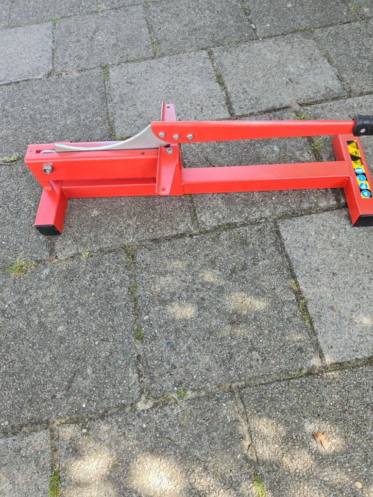 Laminaatsnijder - Handig gereedschap voor vloeren, Ophalen of Verzenden, Gebruikt