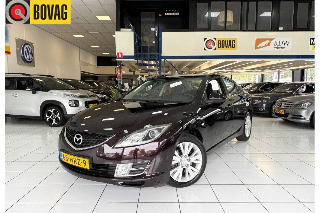 Mazda 6 2.0 S-VT TS Automaat Bovag Garantie AVOND OPEN, Auto's, Stof, Gebruikt, 1295 kg, 4 cilinders