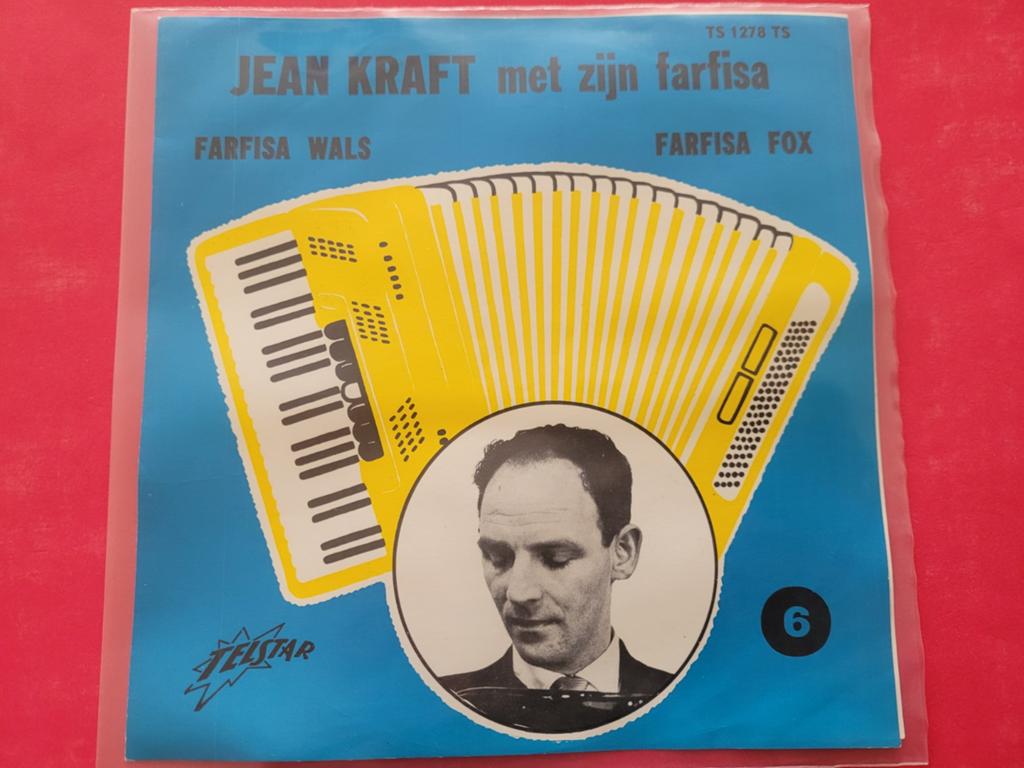 Jean Kraft - Farfisa wals - Farfisa fox ., Ophalen, Zo goed als nieuw, Overige formaten, Levenslied of Smartlap