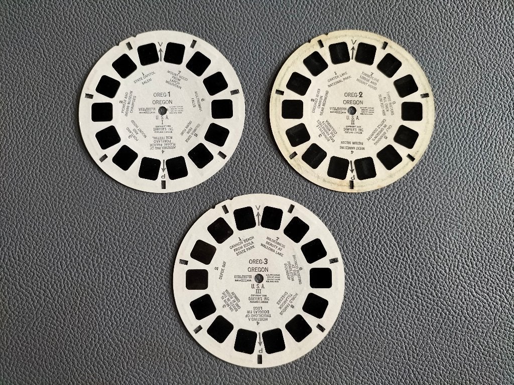 Viewmaster Oregon - USA - Amerika, Ophalen of Verzenden, Gebruikt