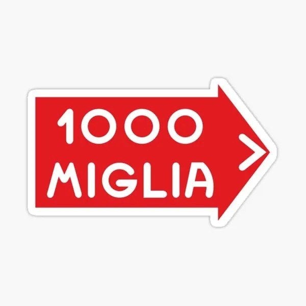 Mille Miglia items., Ophalen of Verzenden