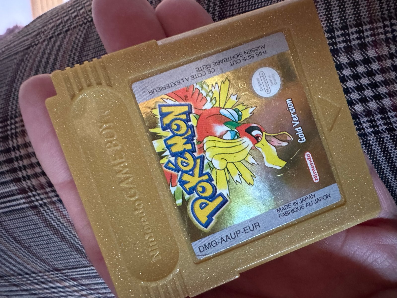 Pokémon Goud gold, Gebruikt, 1 speler, Ophalen of Verzenden, Role Playing Game (Rpg)