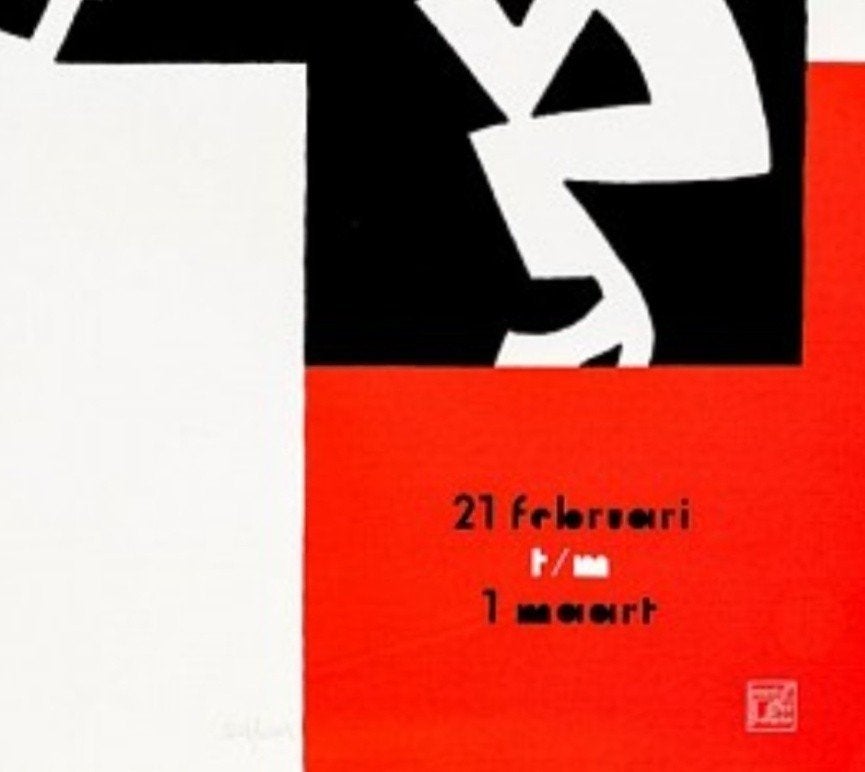 "Joost Swarte" Internationaal Jeugdtheaterfestival '98 XL, Antiek en Kunst, Ophalen of Verzenden