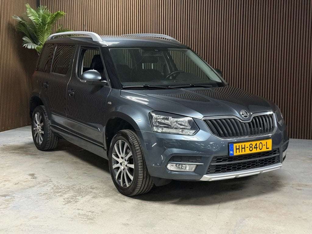 Skoda Yeti 1.2 TSI Grt Edition (bj 2015), Auto's, Skoda, Gebruikt, Euro 6, 4 cilinders, Automatische klimaatregeling