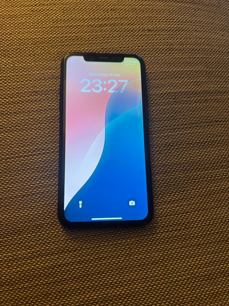 iPhone XR - Zwart - 64GB - iOS 18 -  79%, Ophalen, Zo goed als nieuw, Zwart, 64 GB
