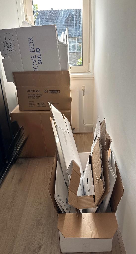 Verhuisdozen, Ophalen, Doos, 40 tot 60 cm, 50 tot 75 cm