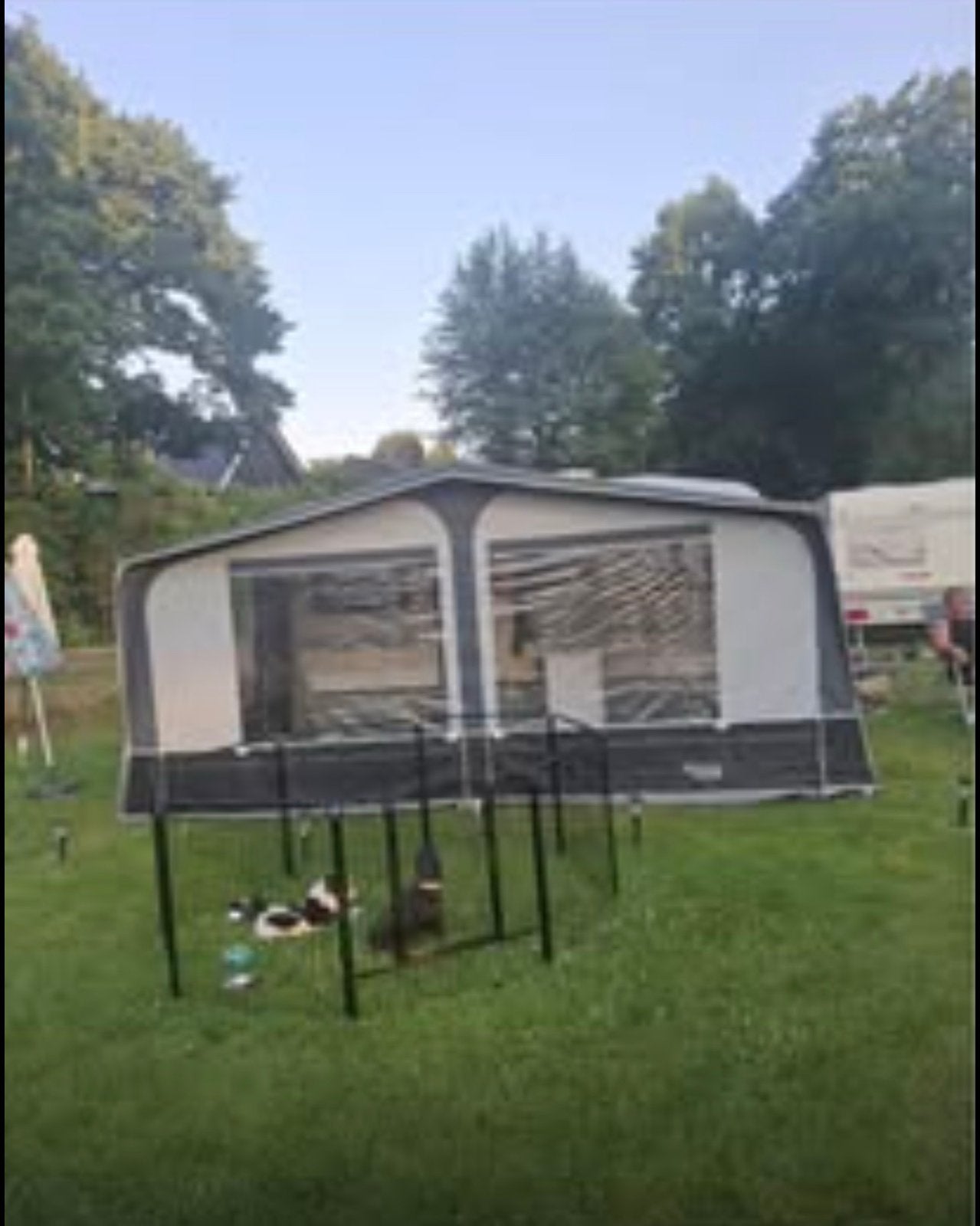 Ventura Pacific D300 Voortent - Zo goed als nieuw!, Caravans en Kamperen, Voortenten en Luifels, Ophalen, Zo goed als nieuw, Unico Ventura