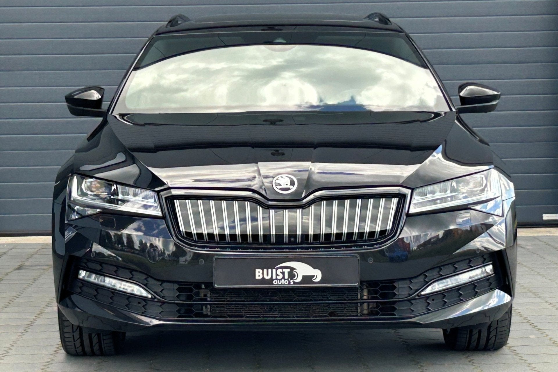 Skoda Superb Combi 1.4 TSI iV Sportline Business PANO 19" ST, Auto's, Skoda, Gebruikt, 4 cilinders, Met garantie (alle), Zwart