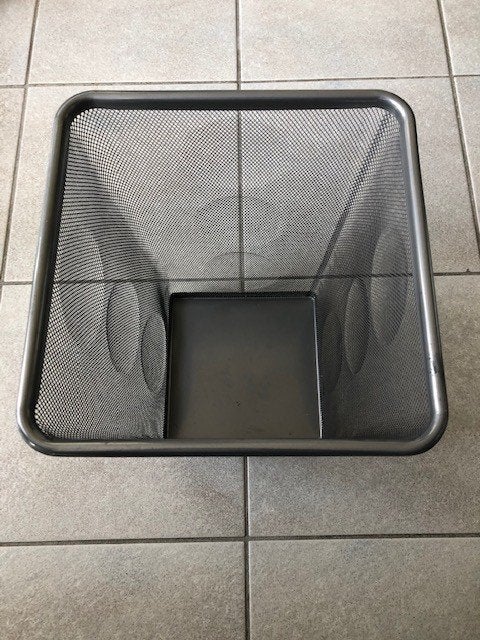 Prullenmand Prullenbak, Huis en Inrichting, Woonaccessoires | Prullenbakken, Ophalen of Verzenden, Zo goed als nieuw, Metaal, Minder dan 50 cm
