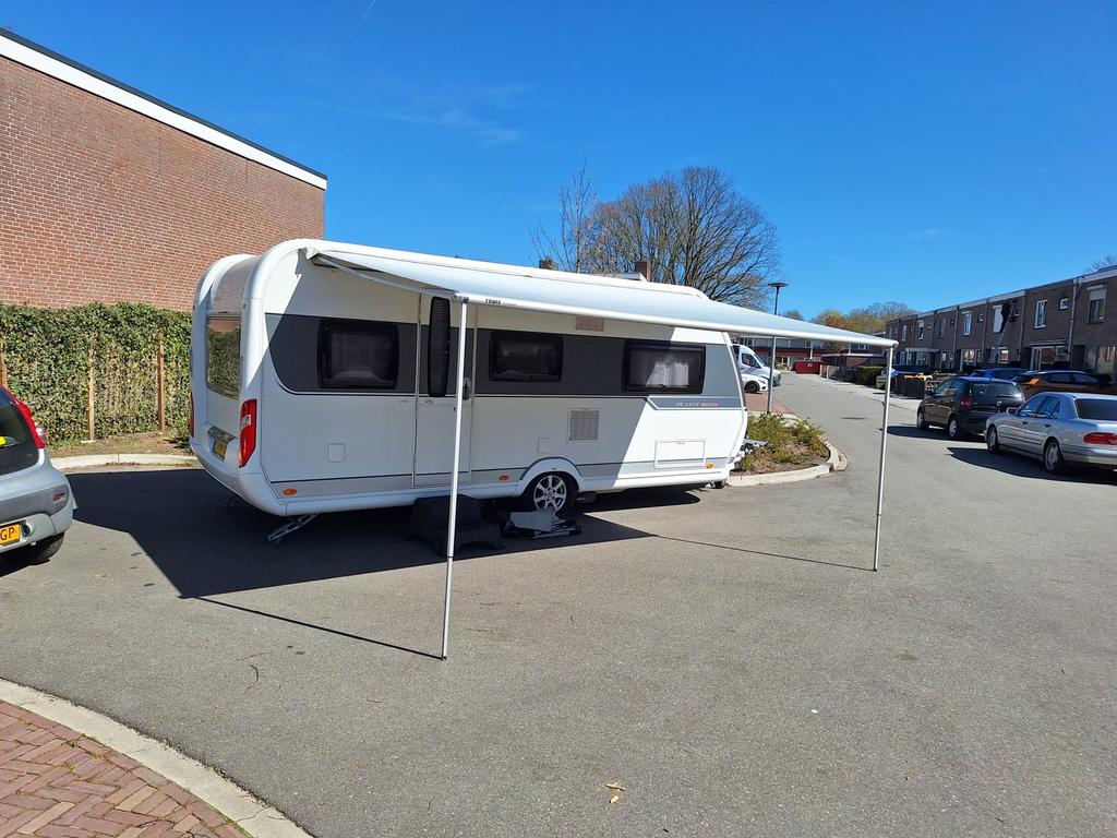 Mooie luifel 4.25 meter 2.50 meter uitval., Ophalen