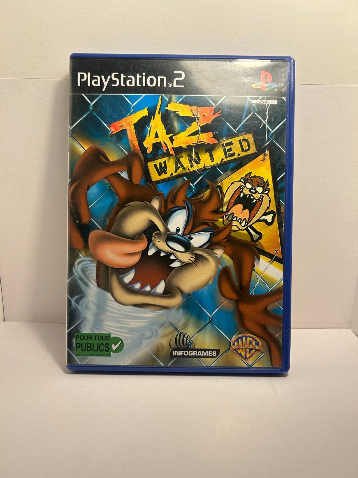 Taz Wanted - PlayStation 2 (PS2) - Avontuurlijk Platformspel, Spelcomputers en Games, Gebruikt, 1 speler, Ophalen of Verzenden