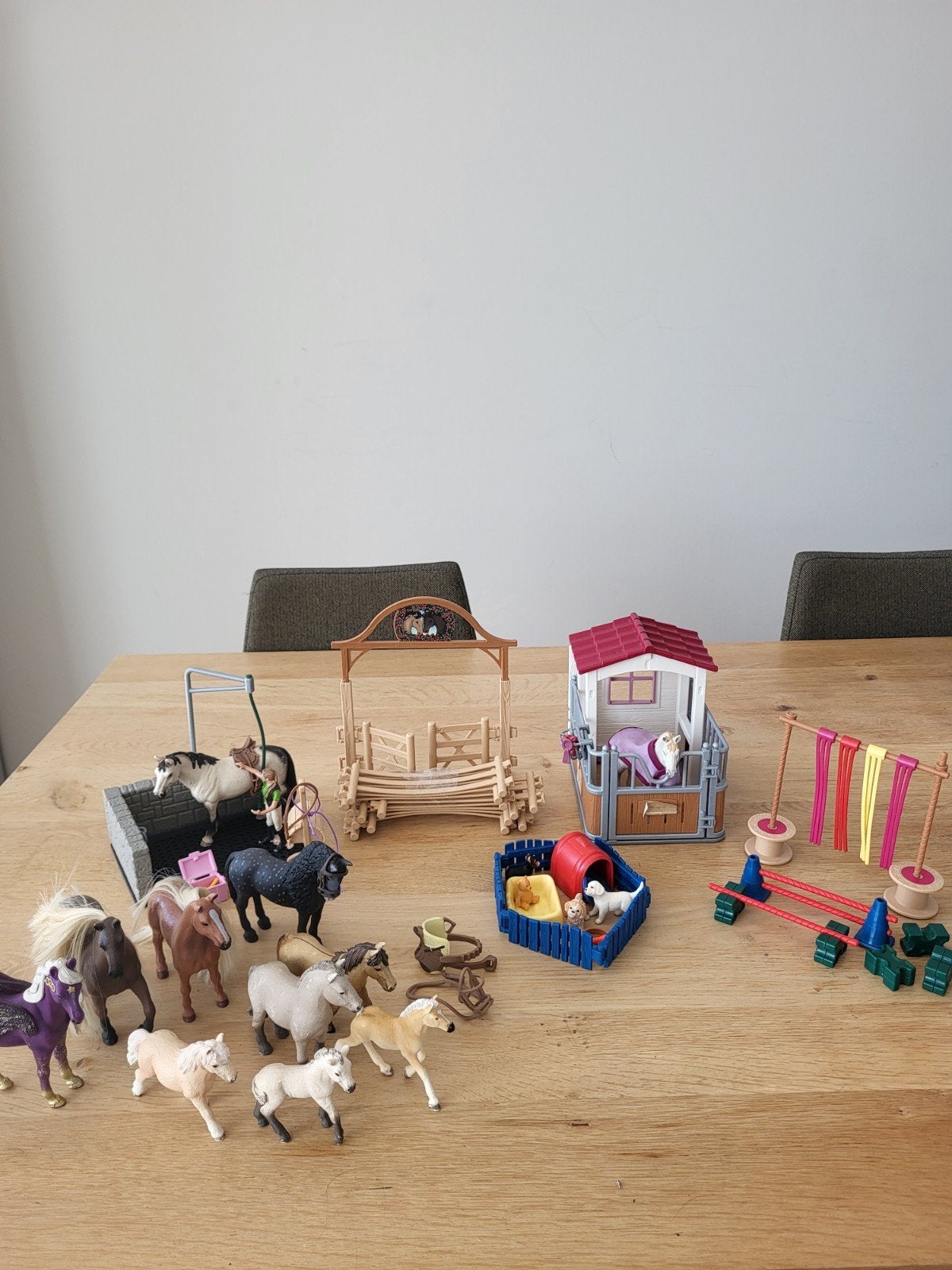 Schleich horse club paarden verzameling, Ophalen