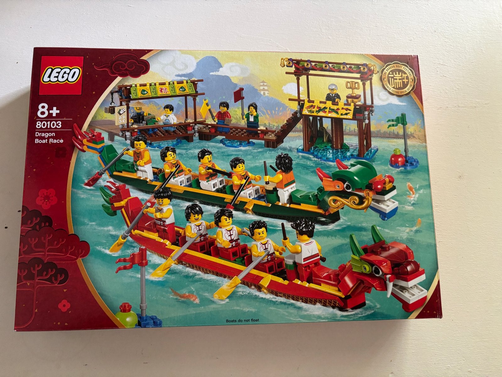 LEGO 80103 Drakenbootrace - Nieuw en Ongeopend, Overige thema's, Lego, Nieuw, Ophalen of Verzenden