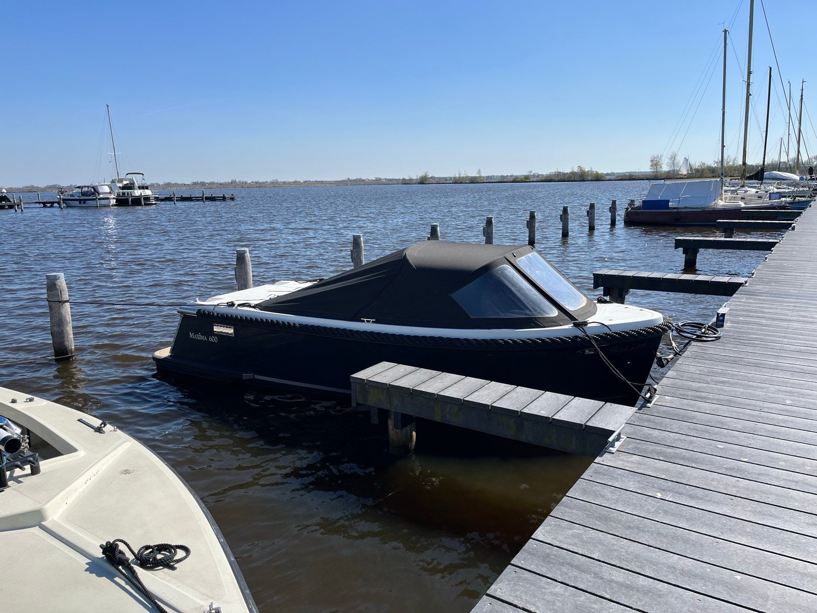 Nette Maxima 600 tender met 40pk Honda motor (2020), Ophalen, Overige merken, Overige typen, Gebruikt