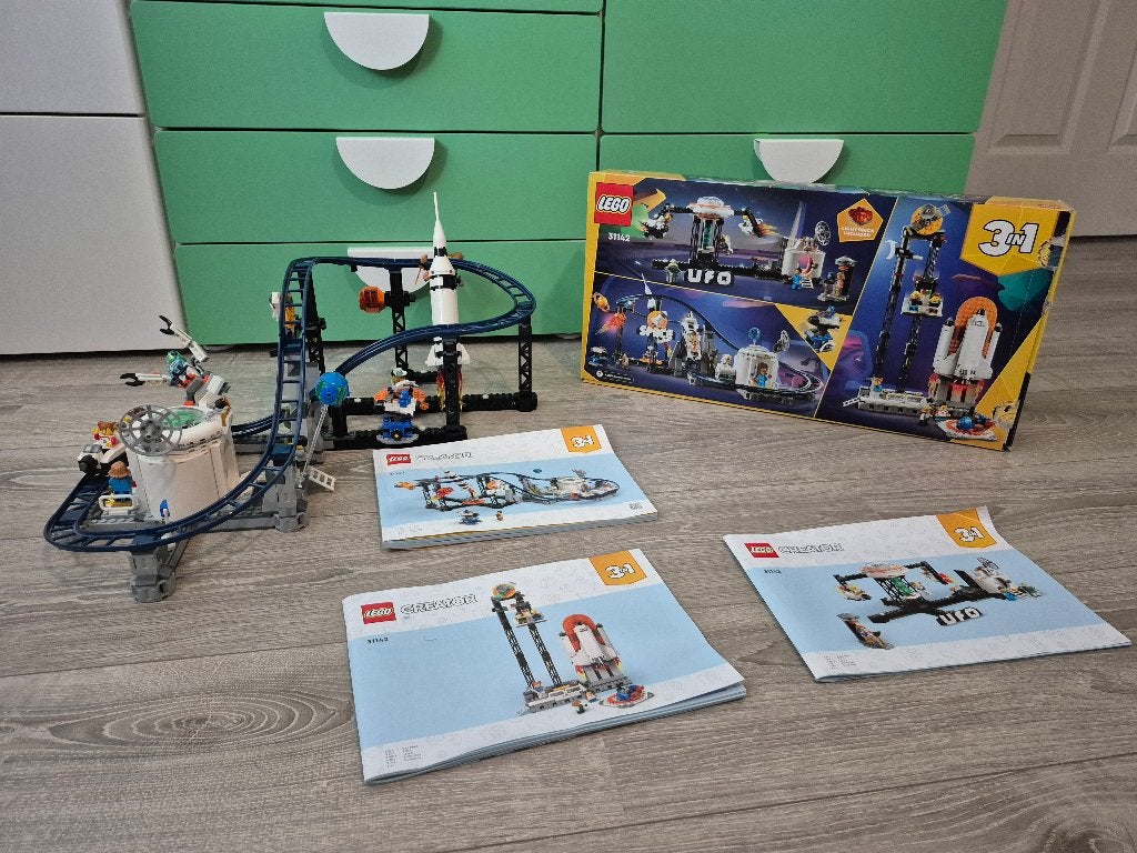 31142 LEGO Ruimteachtbaan, Kinderen en Baby's, Speelgoed | Duplo en Lego, Ophalen, Lego, Zo goed als nieuw, Space