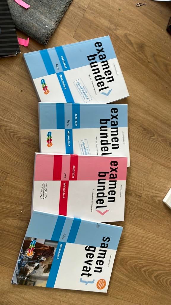 Wiskunde A examen bundels en samenvatting, Boeken, Ophalen of Verzenden, Zo goed als nieuw, HAVO