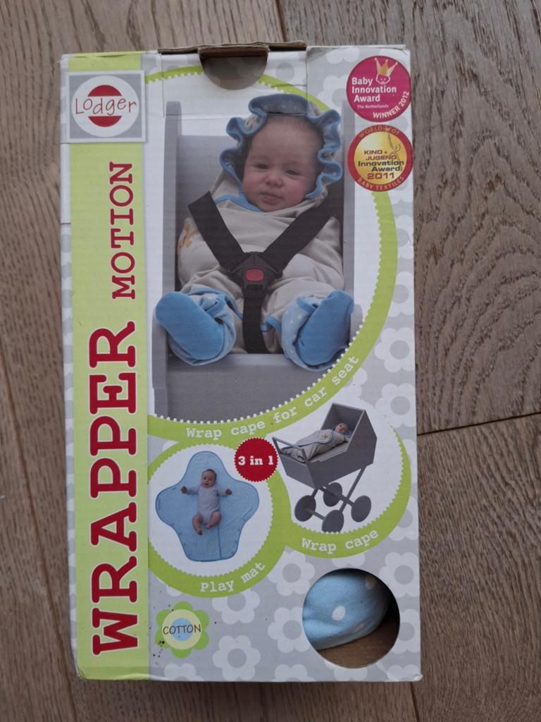 Lodger Wrapper Motion 3-in-1 inbakerdoek/wikkeldeken, Ophalen of Verzenden, Nieuw