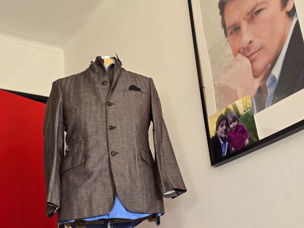 Corneliani colbert met rits en bruine kleur maat 50, Corneliani, Bruin, Nieuw, Verzenden