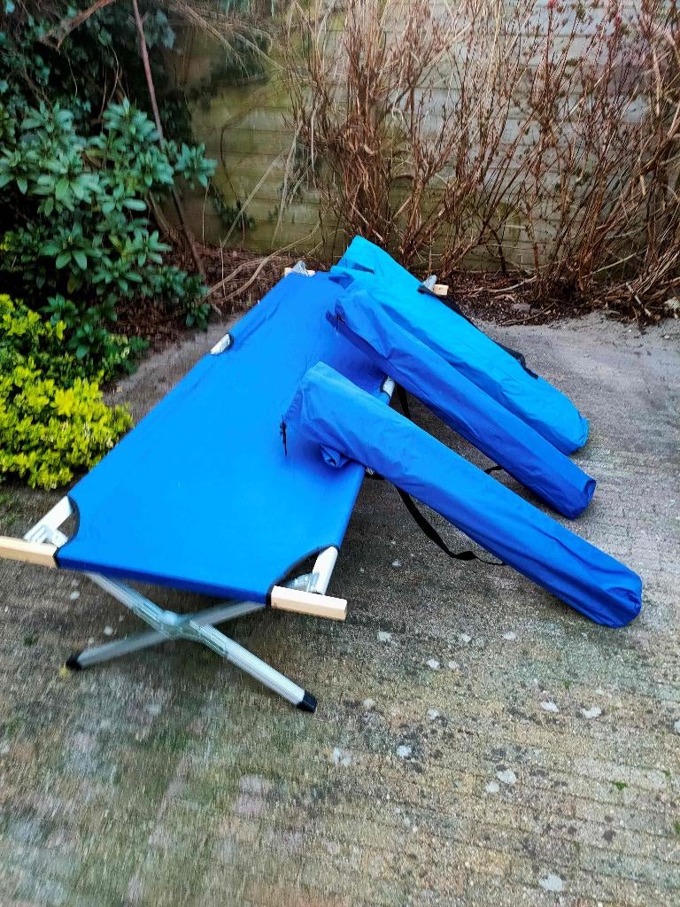 kampeerbed, veldbed, camping bed, Ophalen, Gebruikt, Overige