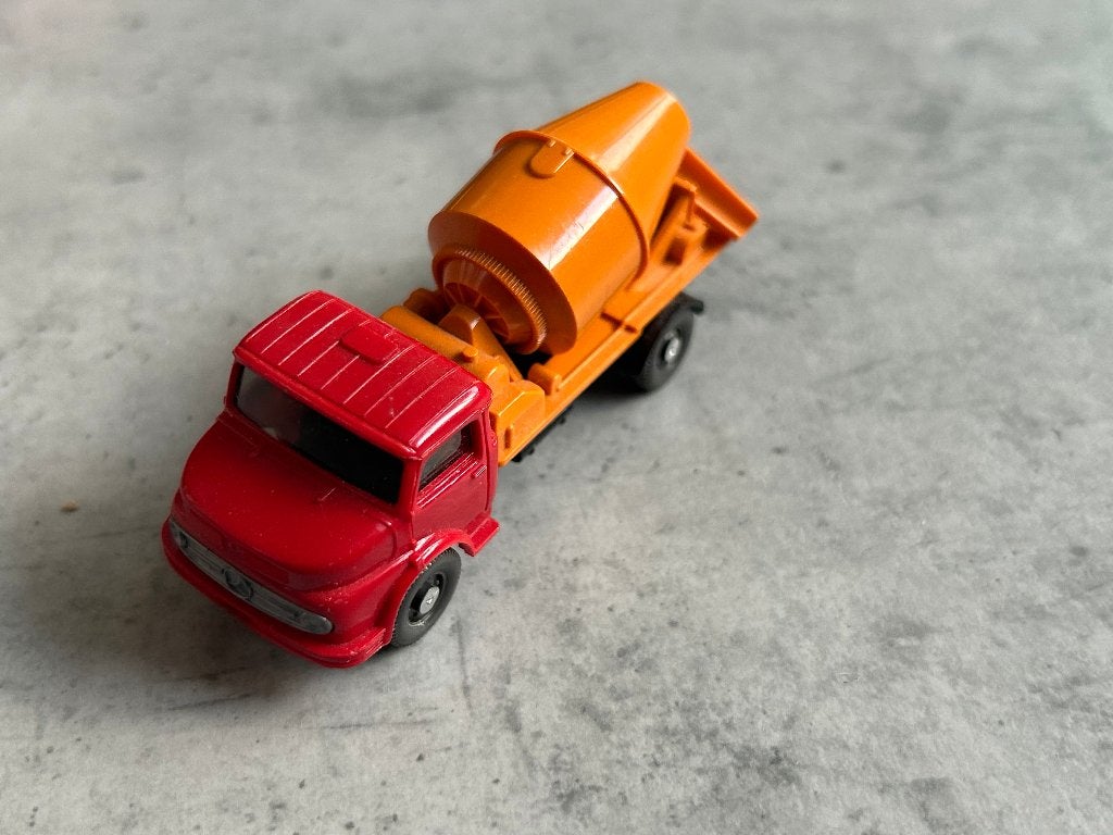 Wiking 1:87 Mercedes-Benz Kurzhauber betonwagen mixer, Ophalen of Verzenden, Zo goed als nieuw, Bus of Vrachtwagen, Wiking