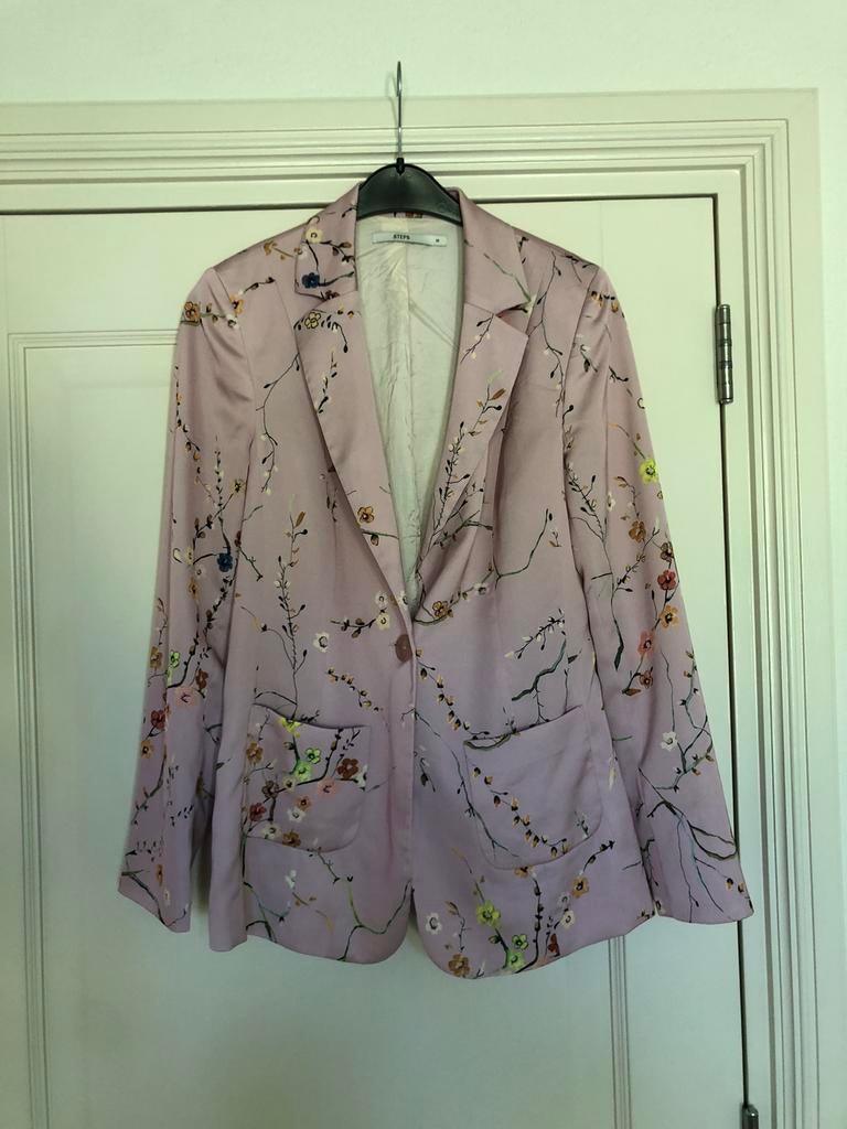 Luchtige zomerse blazer roze van Steps maat 38, Maat 38/40 (M), Ophalen of Verzenden, Zo goed als nieuw, Jasje