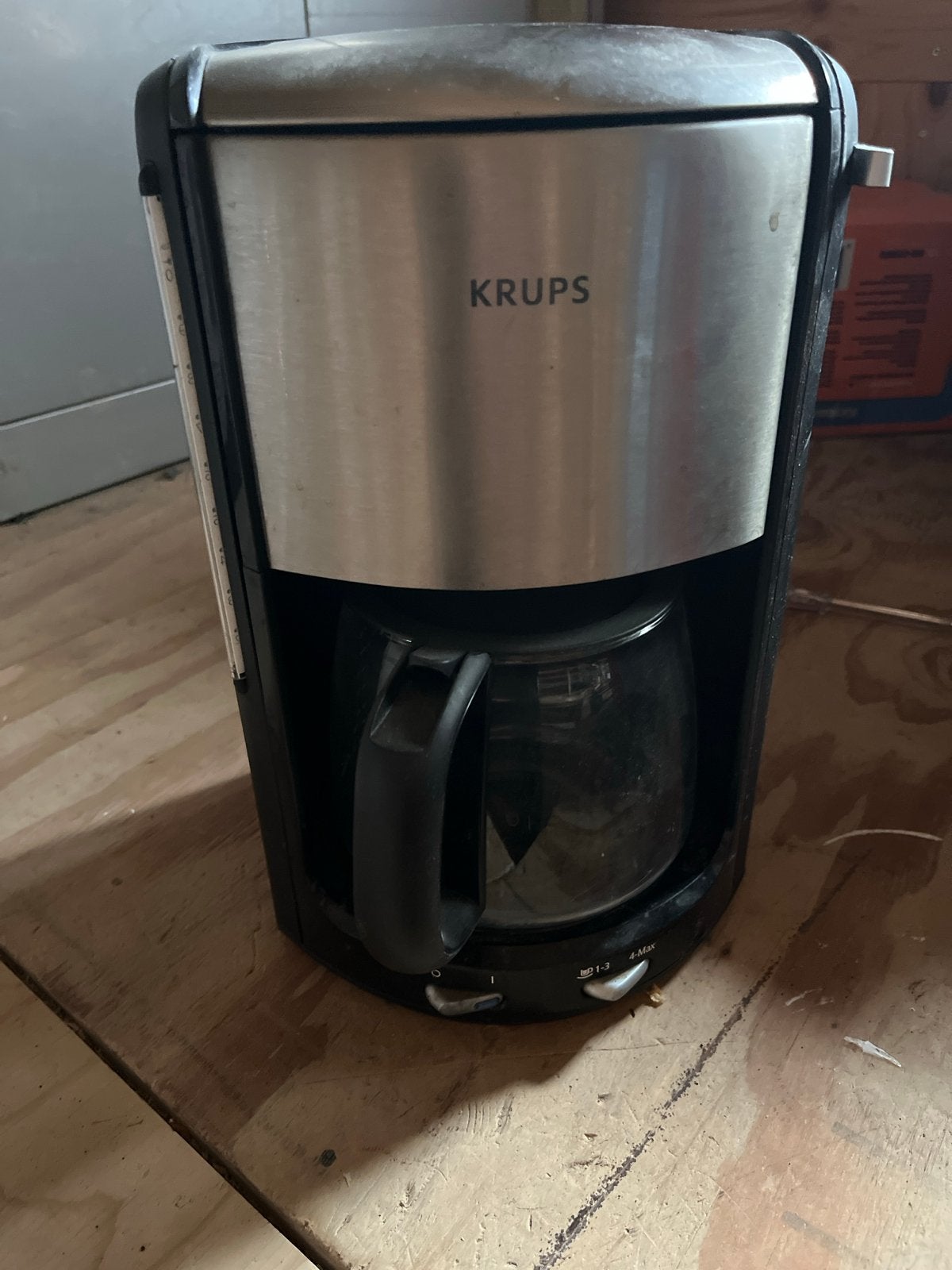Krups Koffiezetapparaat - Zo goed als nieuw, Koffiemachine, Gemalen koffie, Ophalen of Verzenden, Zo goed als nieuw