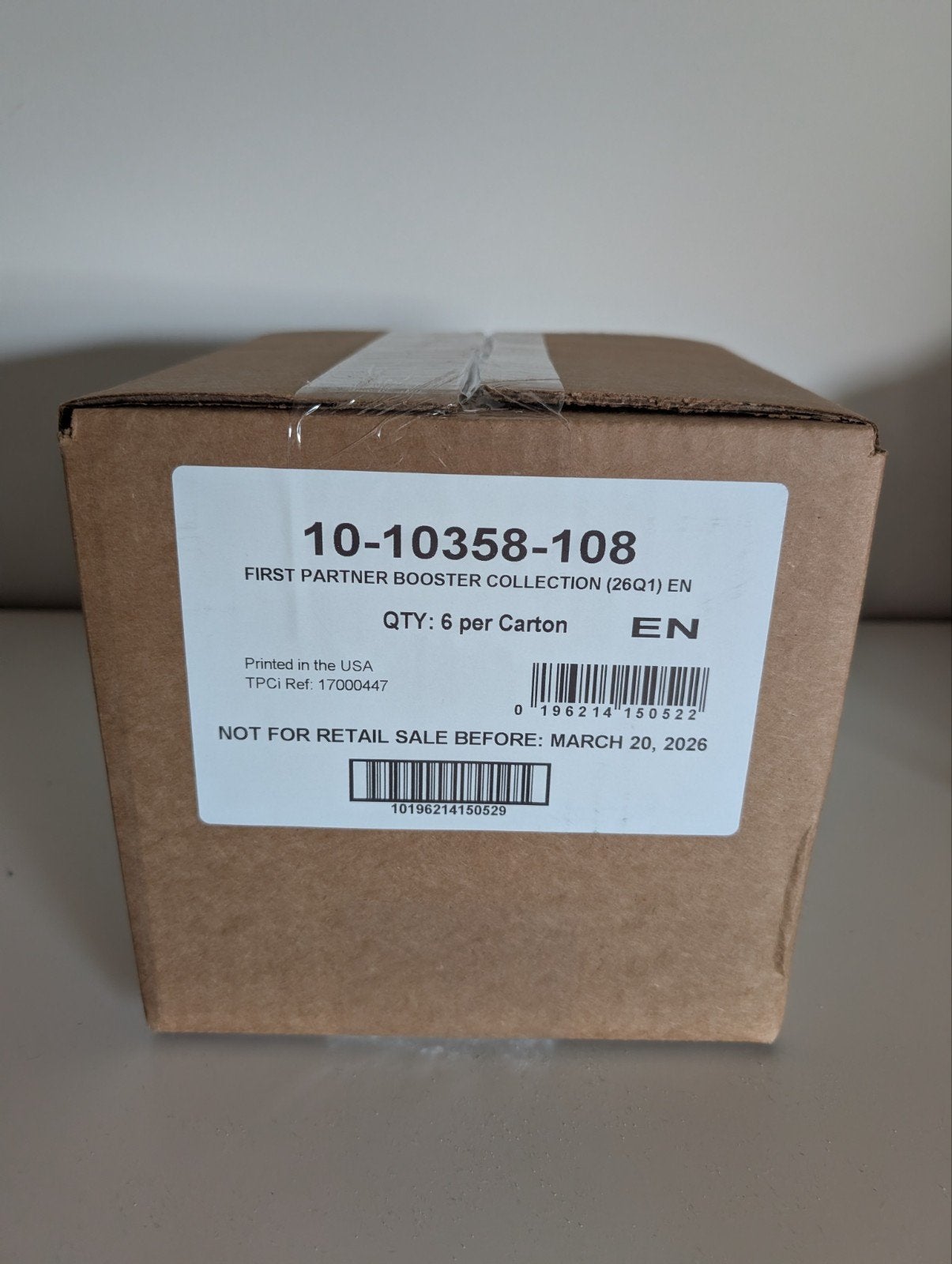 First Partner Booster Collection - 6 Boosters, Ophalen of Verzenden, Nieuw, Boosterbox