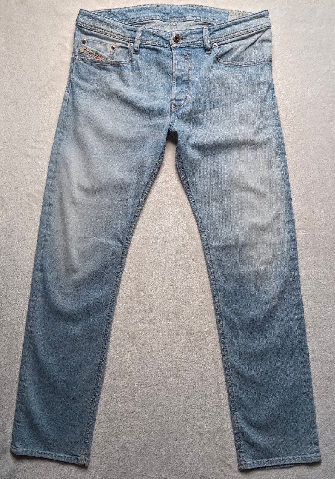 Diesel Waykee 34 / 34 (36/32) Blue Stretch Regular-Straight, Kleding | Heren, W36 - W38 (confectie 52/54), Diesel, Blauw, Ophalen of Verzenden