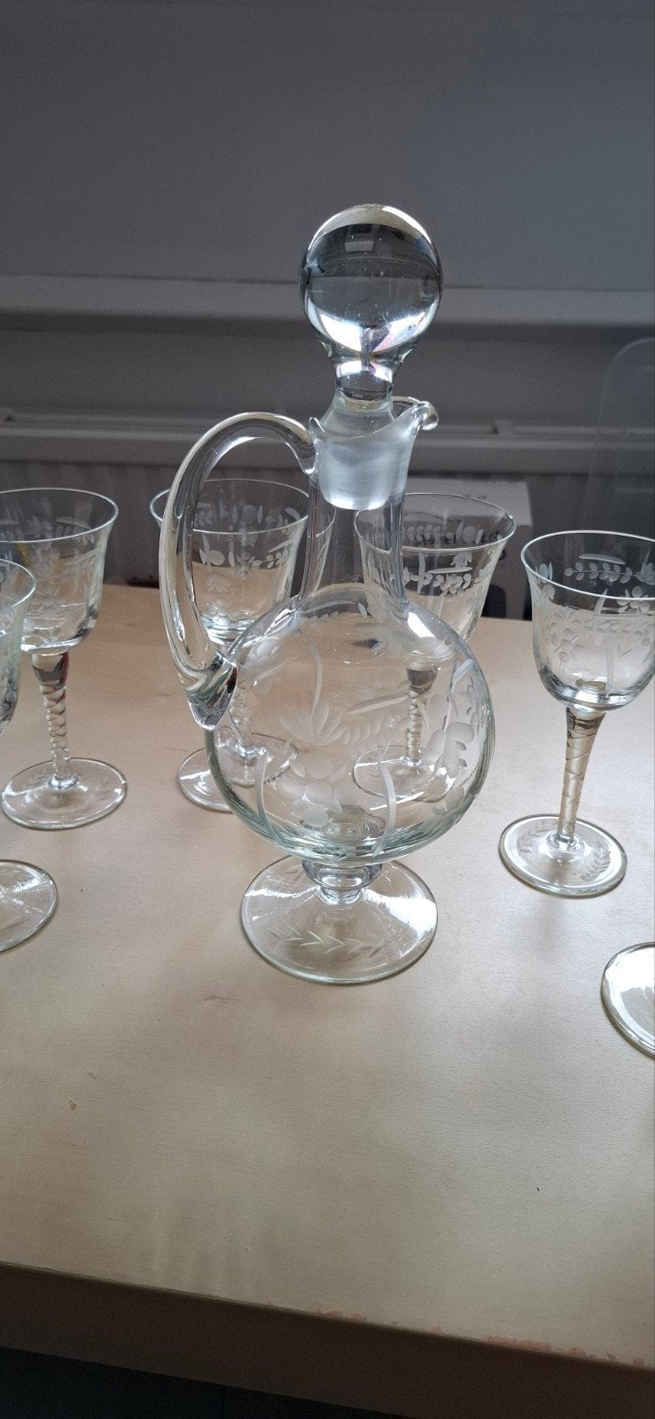 kristal karaf set, Verzamelen, Ophalen, Nieuw, Overige typen