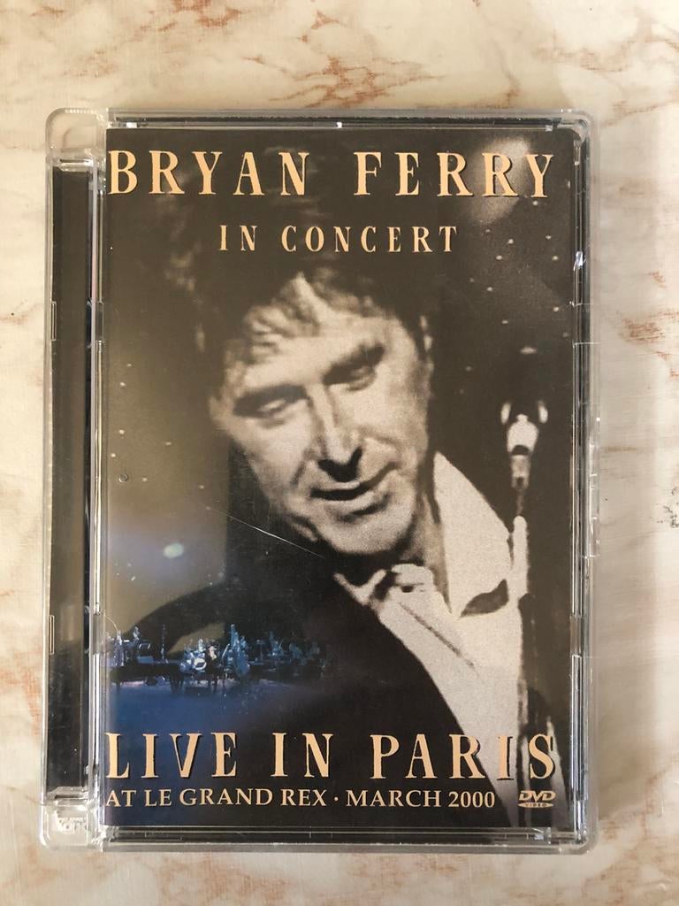 Dvd bryan ferry live in concert paris ( roxy music), Alle leeftijden, Ophalen of Verzenden, Zo goed als nieuw