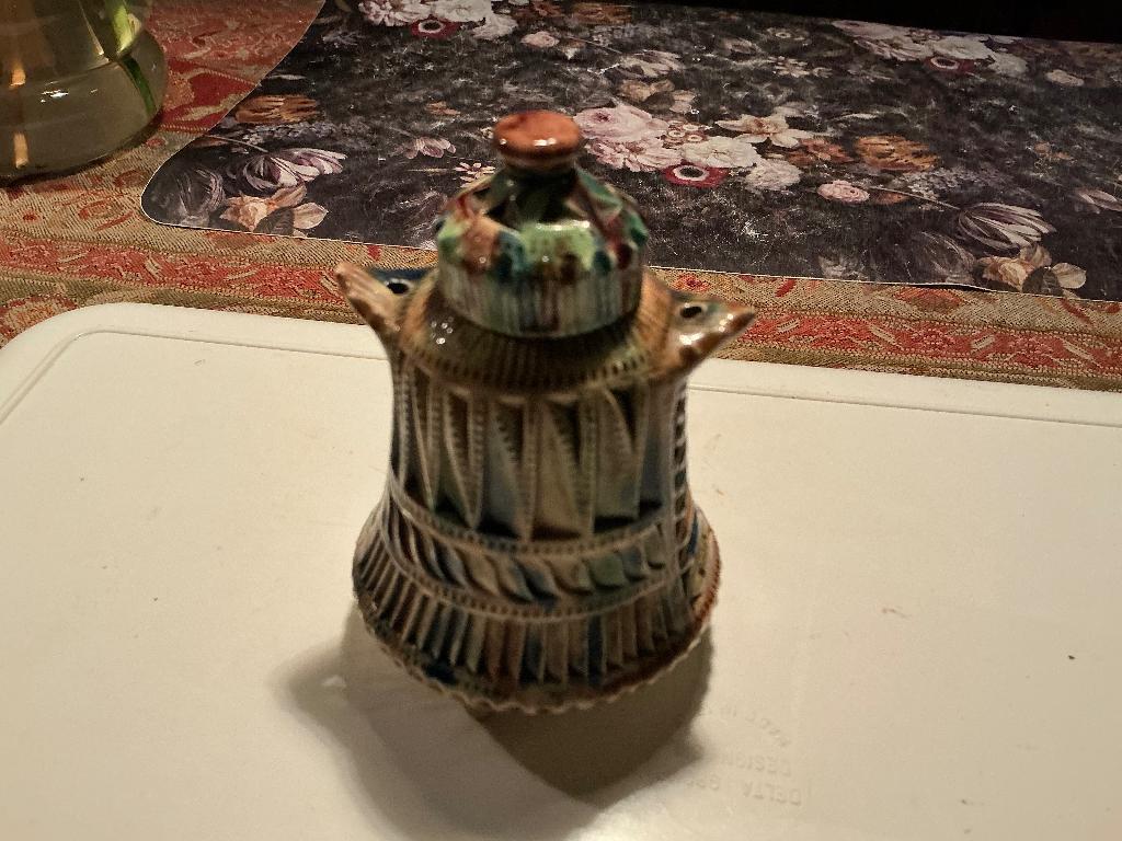 Aardewerk Fries kerfsnede mooi gaaf kleurrijk, Antiek en Kunst, Ophalen of Verzenden