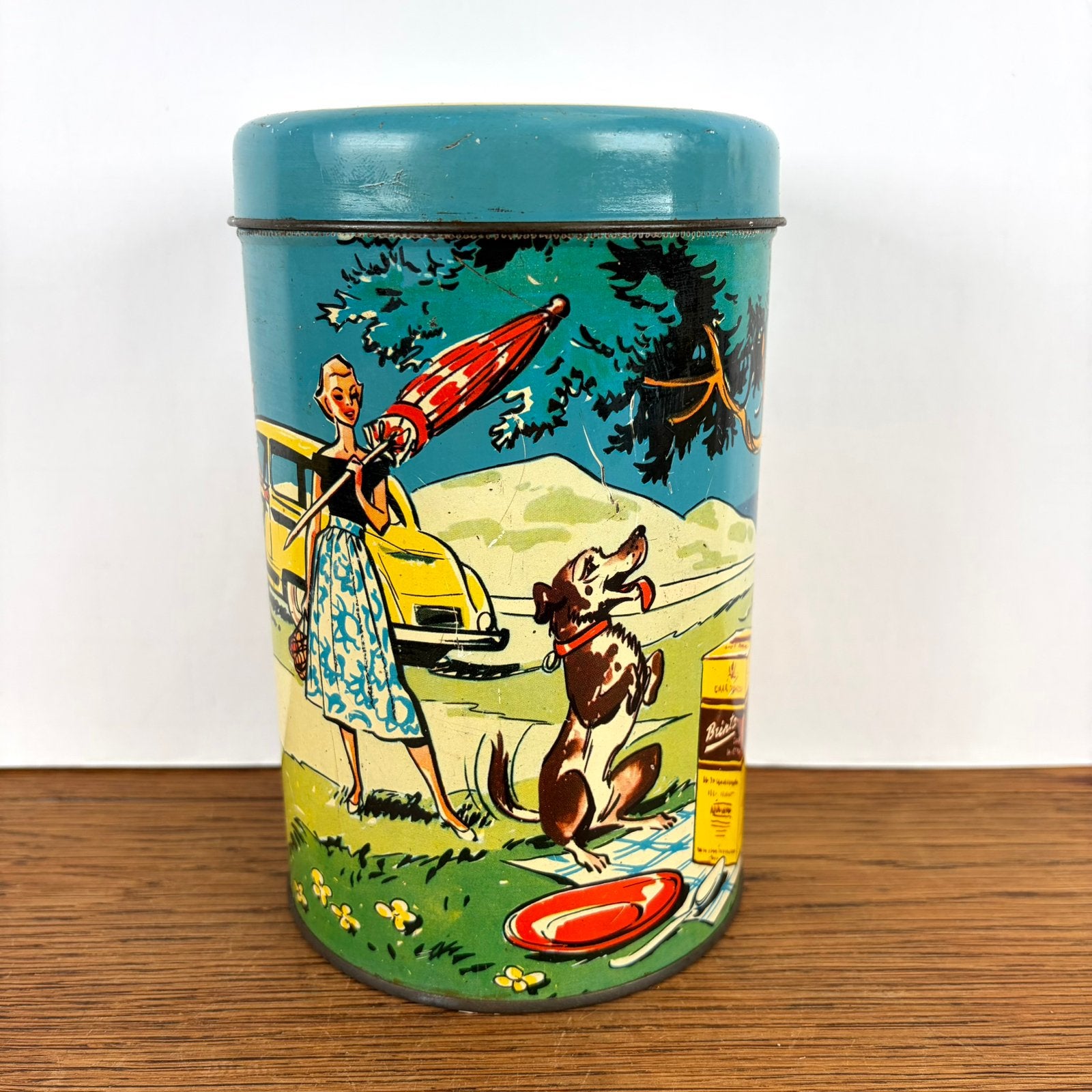 Vintage Brinta blik, Verzamelen, Ophalen of Verzenden, Zo goed als nieuw, Overige
