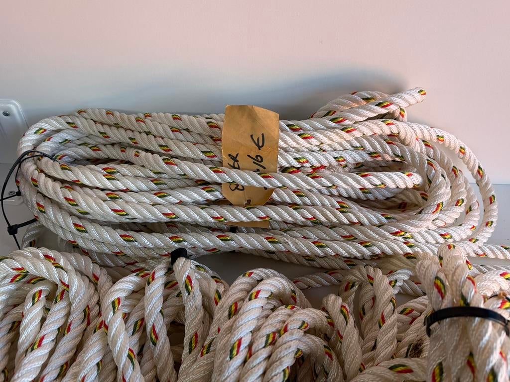 8 x nieuwe landvast 16 mm NIEUW, Watersport en Boten, Ophalen of Verzenden, Nieuw, Lijn of Blok